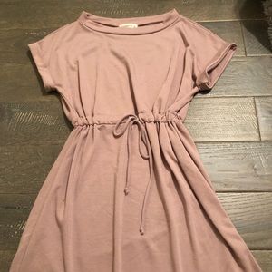 Light pink T-shirt dress size S